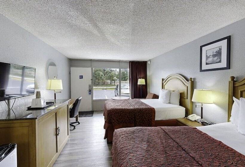 Номер Стандарт 2 Двуспальные Кровати, Days Inn By Wyndham Orlando Downtown