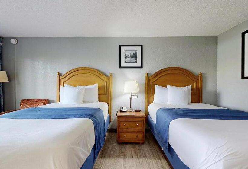 Номер Стандарт 2 Двуспальные Кровати, Days Inn By Wyndham Orlando Downtown