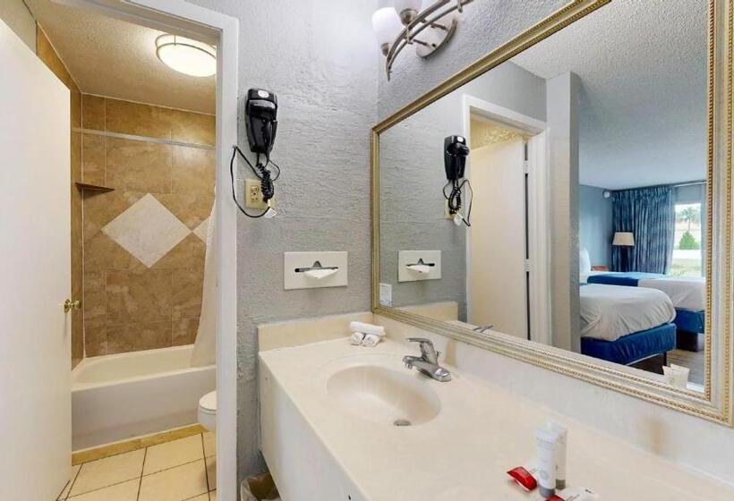 Номер Стандарт 2 Двуспальные Кровати, Days Inn By Wyndham Orlando Downtown