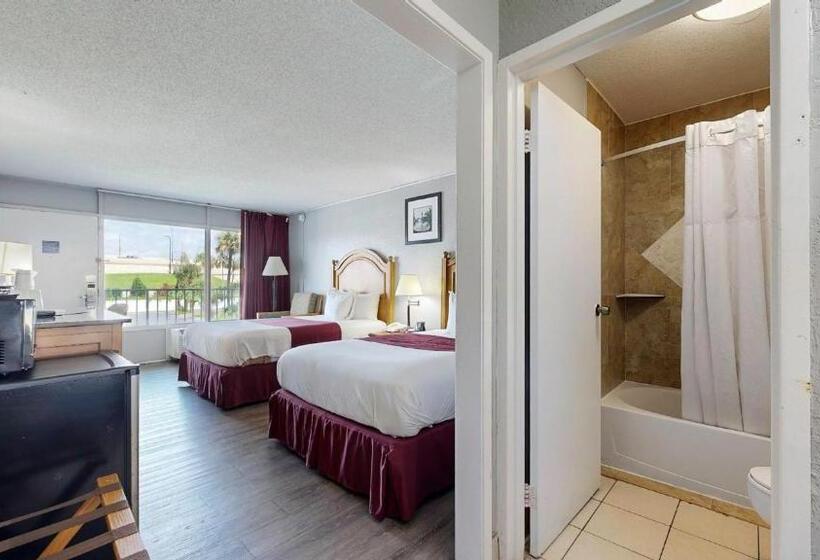 Номер Стандарт 2 Двуспальные Кровати, Days Inn By Wyndham Orlando Downtown