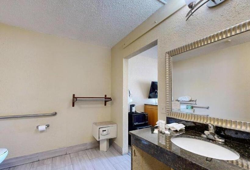 장애인을 위한 킹사이즈 침대 스탠다드 룸, Days Inn By Wyndham Orlando Downtown