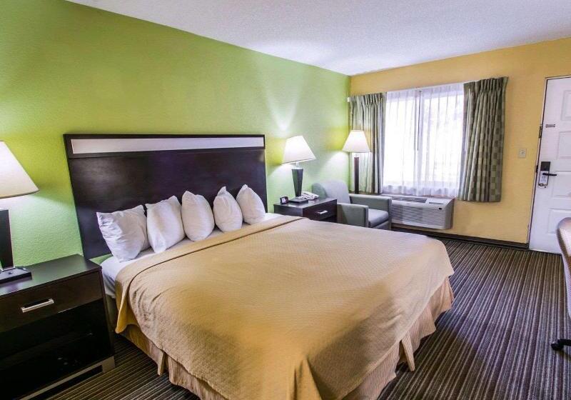 带大床的标准间, Quality Inn Gainesville Near University