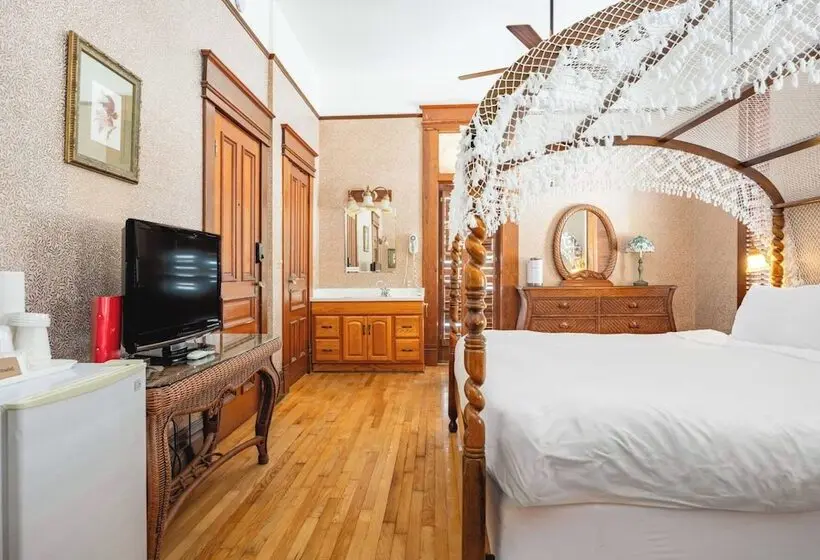 キングサイズベッドのクラシックルーム, Amsterdam's Curry Mansion Inn