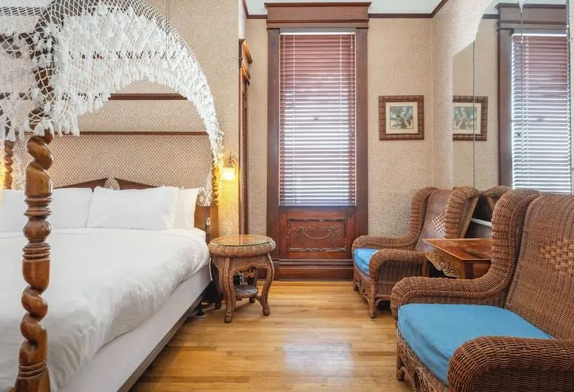 キングサイズベッドのクラシックルーム, Amsterdam's Curry Mansion Inn