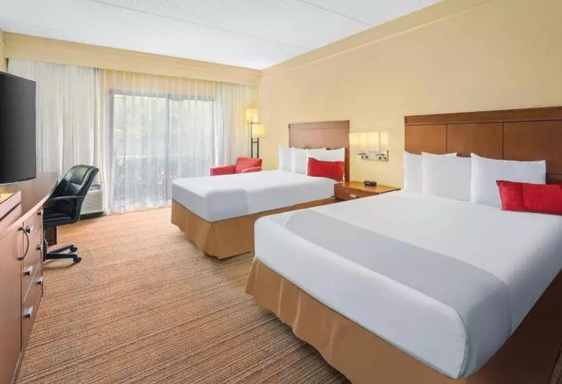 ２ダブルベッドのスタンダードルーム, Super 8 By Wyndham Dallas Love Field Airport