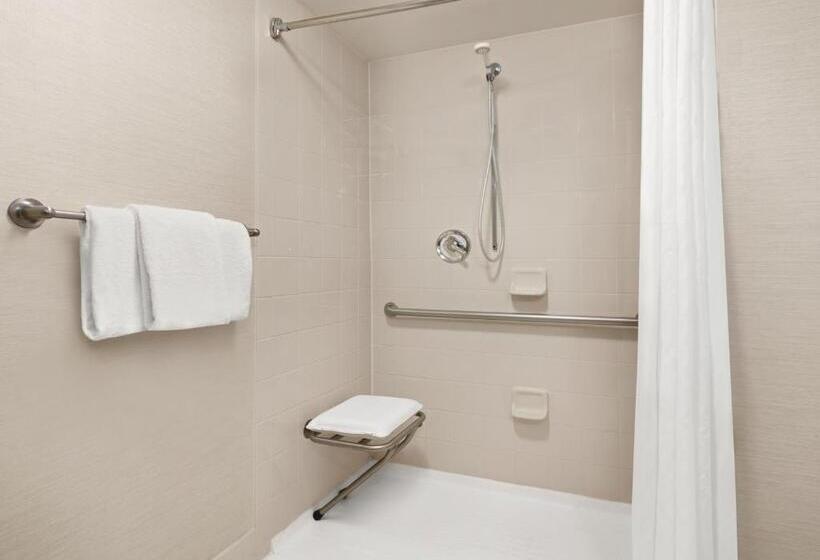 장애인을 위한 킹사이즈 침대 스탠다드 룸, Super 8 By Wyndham Dallas Love Field Airport
