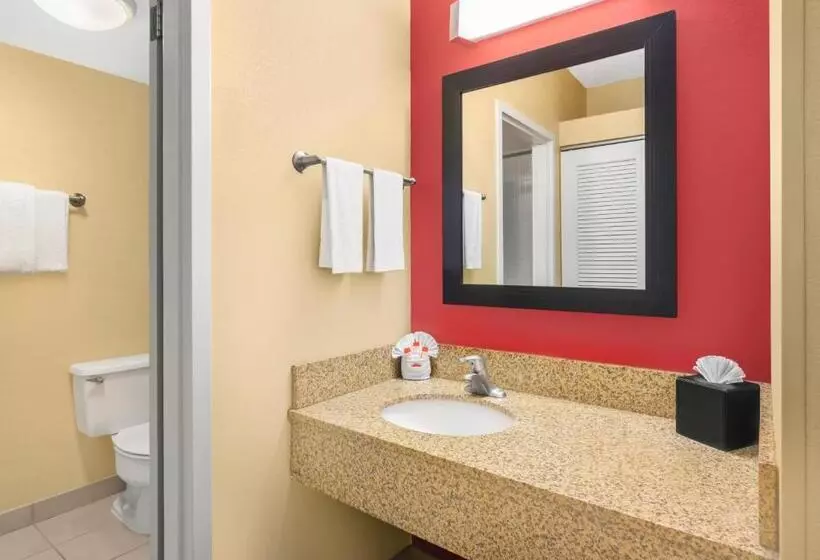 身障者適用キングサイズベッドルーム, Super 8 By Wyndham Dallas Love Field Airport