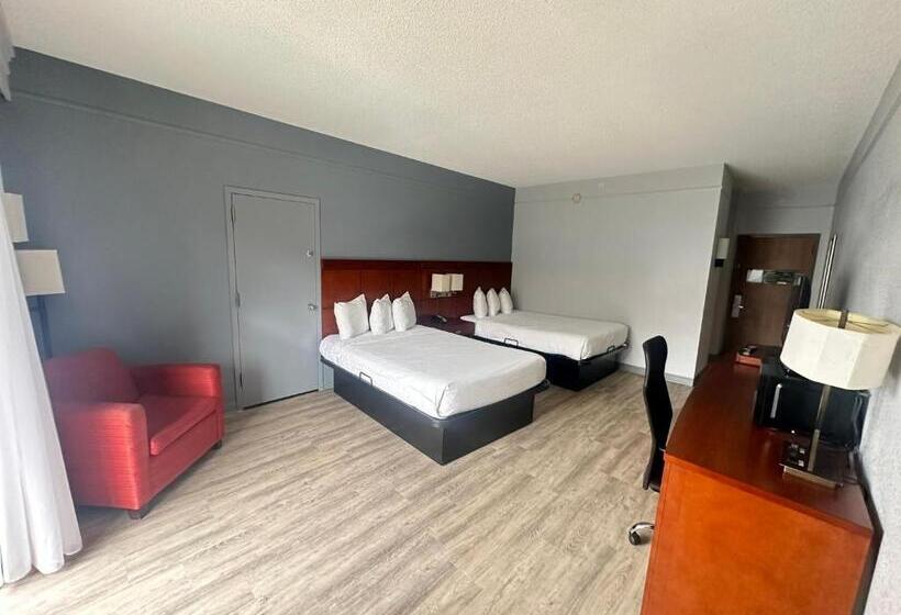 스탠다드 룸 더블 침대 2개, Super 8 By Wyndham Dallas Love Field Airport