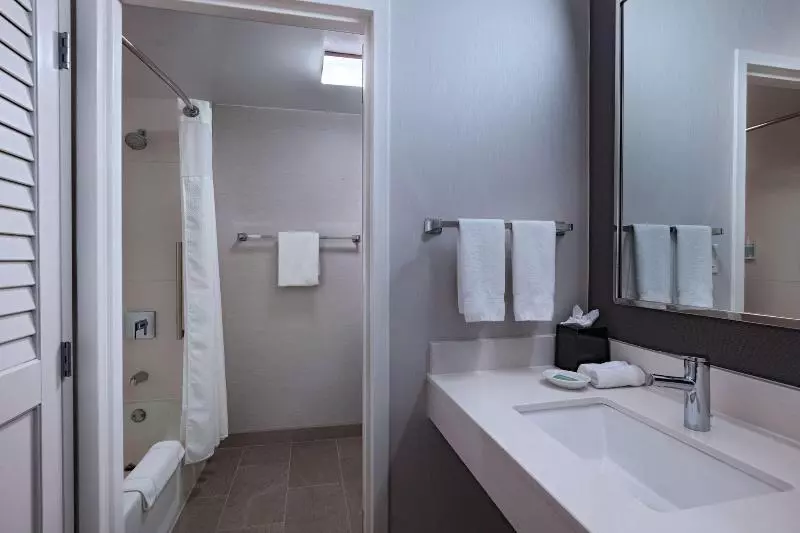キングサイズベッドのスタンダードルーム, Courtyard By Marriott Dallas Richardson At Spring Valley