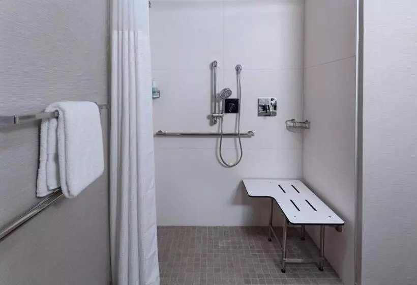 キングサイズベッドのスタンダードルーム, Courtyard By Marriott Dallas Richardson At Spring Valley