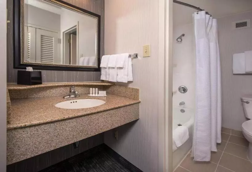 身障者適用キングサイズベッドルーム, Courtyard By Marriott Fairfax Fair Oaks