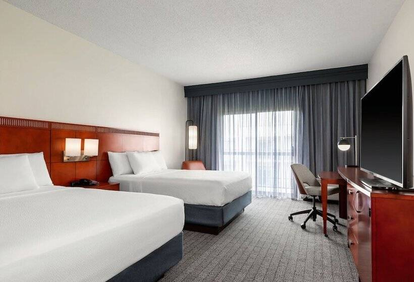 스탠다드 룸 더블 침대 2개, Courtyard By Marriott Minneapolis St. Paul Airport