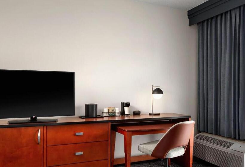 스탠다드 룸 킹사이즈 침대, Courtyard By Marriott Minneapolis St. Paul Airport