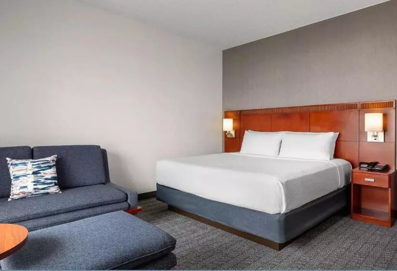 Standard-invahuone King-vuode, Courtyard By Marriott Minneapolis St. Paul Airport