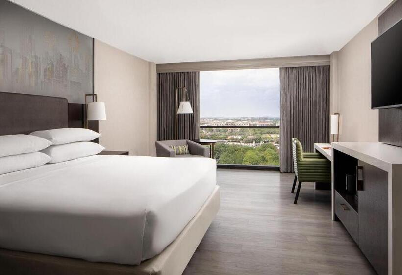 キングサイズベッドのエクゼクティブルーム, Dallas Addison Marriott Quorum By The Galleria