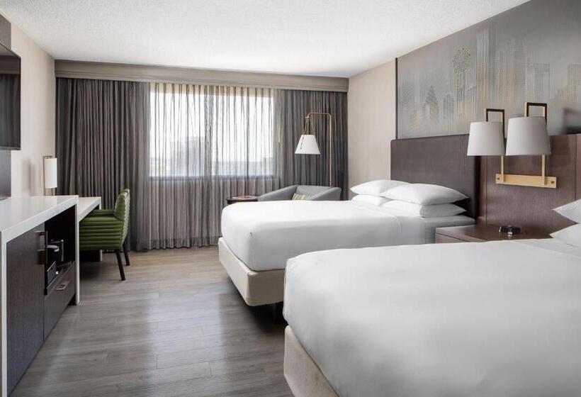 ２ダブルベッドのスタンダードルーム, Dallas Addison Marriott Quorum By The Galleria