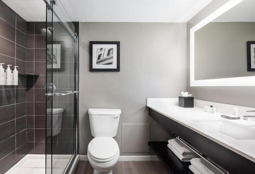 身障者適用キングサイズベッドルーム, Dallas Addison Marriott Quorum By The Galleria