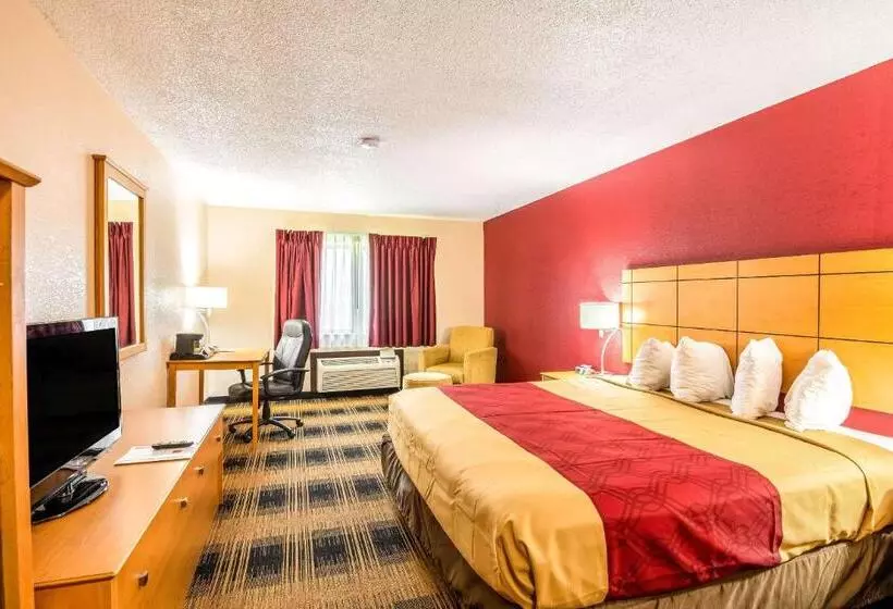 キングサイズベッドのスタンダードルーム, Econo Lodge At Wanamaker