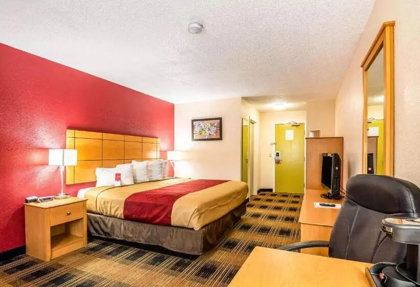 キングサイズベッドのスタンダードルーム, Econo Lodge At Wanamaker