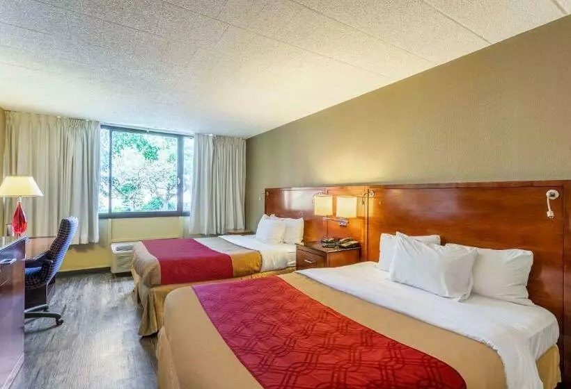 ２ダブルベッドのスタンダードルーム, Americas Best Value Inn Fredonia Ny