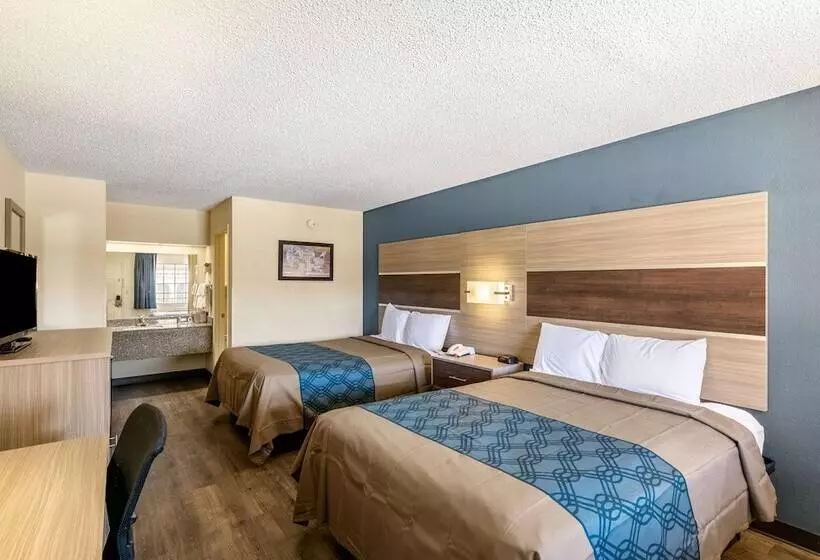 ２ダブルベッドのスタンダードルーム, Econo Lodge Vicksburg