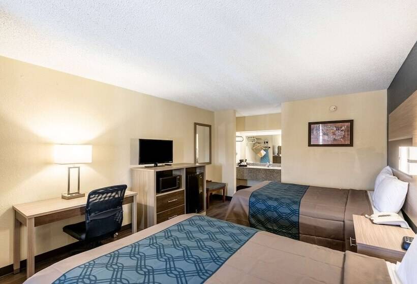اتاق استاندارد با 2 تخت دوبل, Econo Lodge Vicksburg