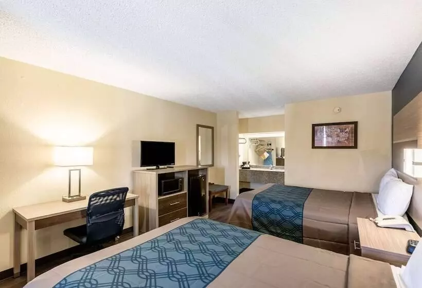 ２ダブルベッドのスタンダードルーム, Econo Lodge Vicksburg