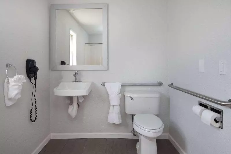 اتاق استاندارد با تخت بزرگ برای معلولان, Rodeway Inn Milpitas Near Great Mall