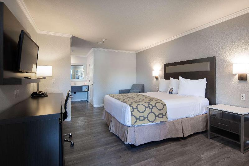 Номер Стандарт Кровать Кинг Адаптированный для Инвалидов, Rodeway Inn Milpitas Near Great Mall