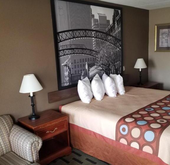 חדר סטנדרט עם מיטת קינג, Super 8 By Wyndham Marysville