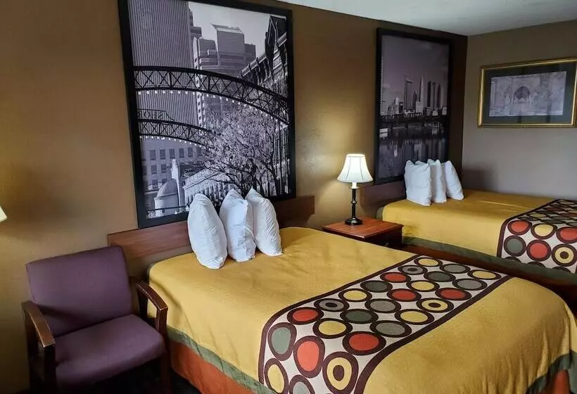 Standard-huone 2 Parivuodetta, Super 8 By Wyndham Marysville