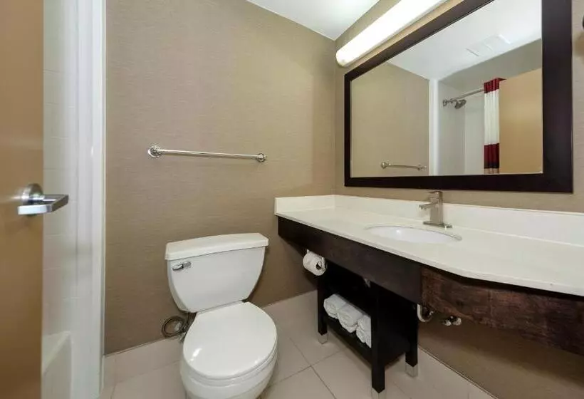 Suite with lake view, Red Roof Inn & Suites Newburgh   Stewart Airport West Point