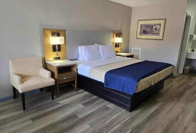 キングサイズベッドのスタンダードルーム, Americas Express Inn South Hill