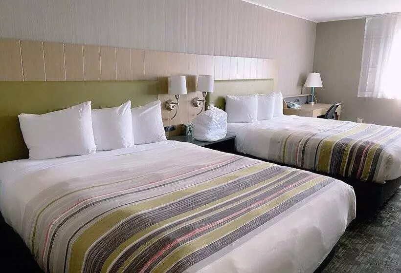 2ダブルベッドのスタンダードルーム, Country Inn & Suites By Radisson, Delta Park North Portland