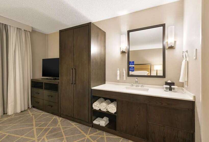 キングサイズベッドのスイートルーム, Embassy Suites By Hilton Denver Tech Center North