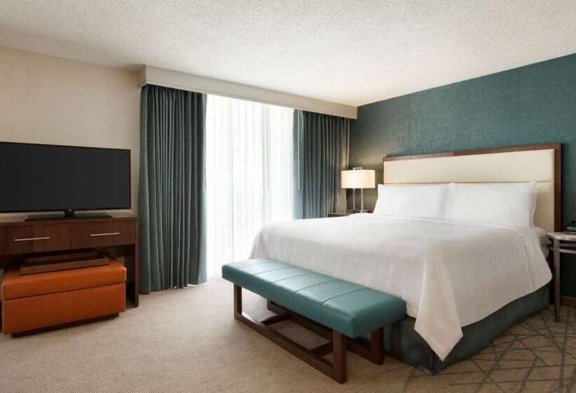 스위트 킹사이즈 침대, Embassy Suites By Hilton San Luis Obispo