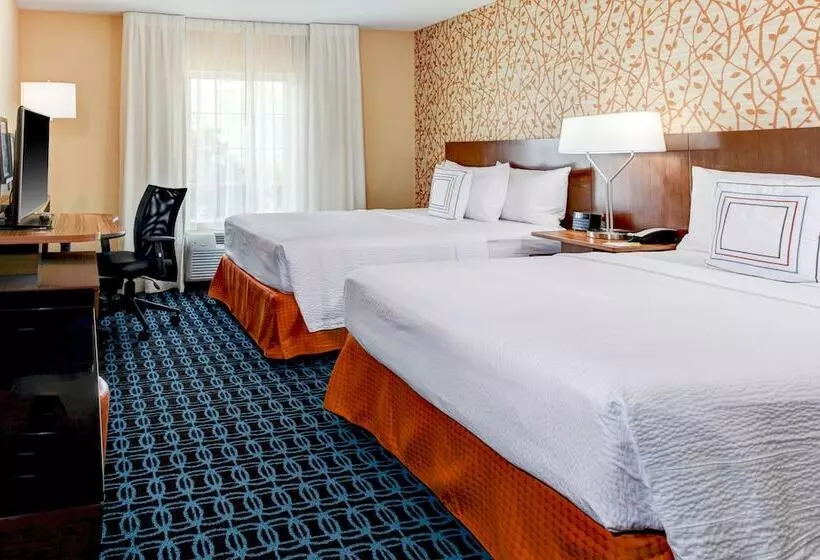 اتاق استاندارد با 2 تخت دوبل, Fairfield Inn & Suites By Marriott Cape Cod Hyannis