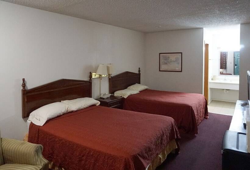غرفه قياسيه سريرين مزدوجين, Knights Inn Altus