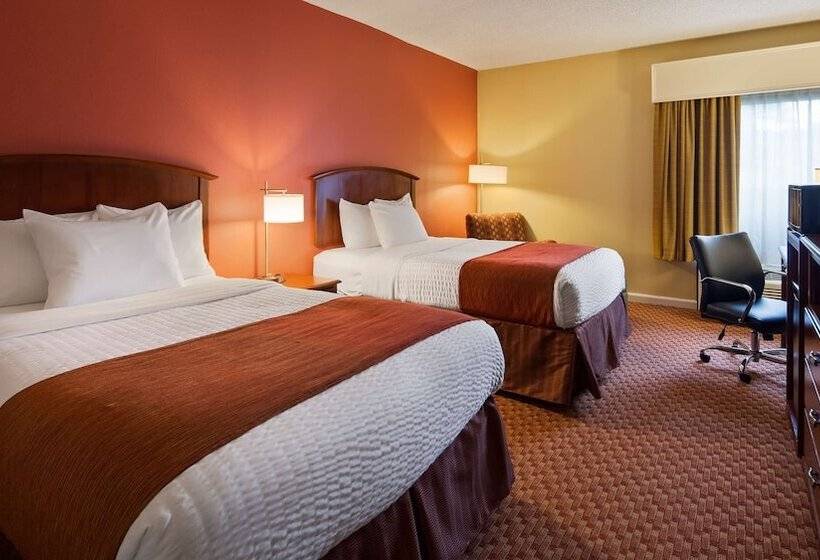 غرفه قياسيه سريرين مزدوجين, Best Western Hickory