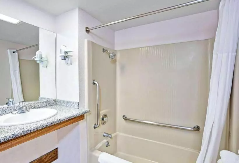 اتاق استاندارد با تخت بزرگ برای معلولان, Days Inn & Suites By Wyndham Fullerton