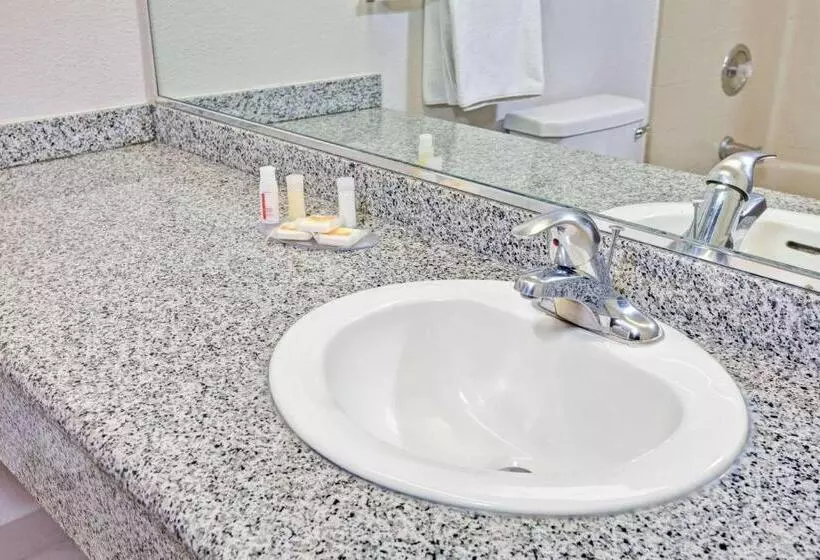 اتاق استاندارد با تخت بزرگ برای معلولان, Days Inn & Suites By Wyndham Fullerton