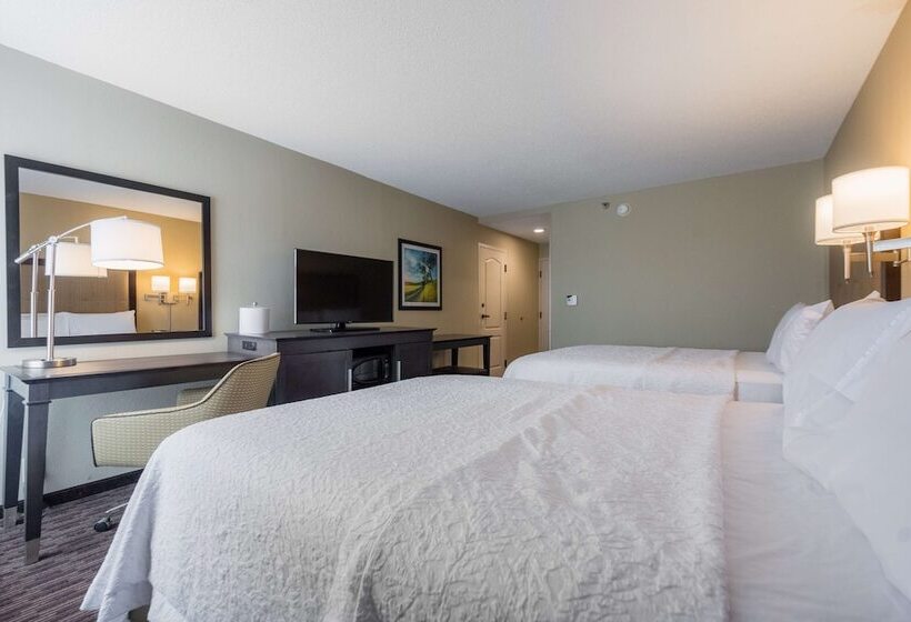 غرفه قياسيه سريرين مزدوجين, Hampton Inn Meridian