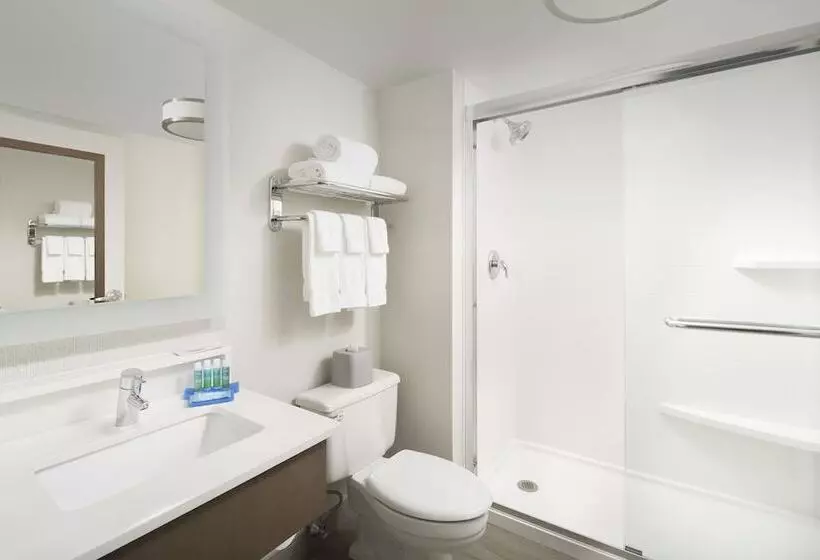 身障者適用ダブルベッド付きスタンダードルーム, Holiday Inn Express Andover North   Lawrence, An Ihg