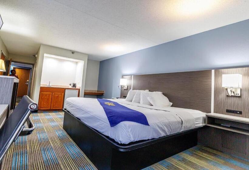 Стандартный Номер Кровать Кинг, New Victorian Inn & Suites Omaha