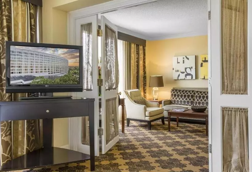 سوئیت اجرایی با تخت کینگ, Omni Houston