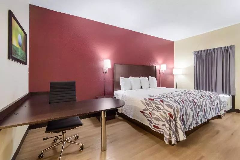 キングサイズベッドのスーペリアルーム, Red Roof Inn Augusta – Washington Road