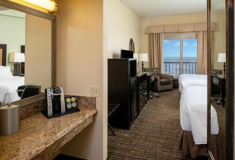 带2个双人床的标准工作室, Holiday Inn Resort Galveston On The Beach, An Ihg