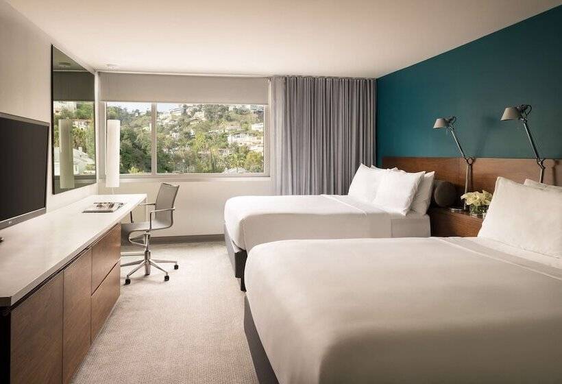 带2个双人床的标准工作室, Andaz West Hollywood, By Hyatt