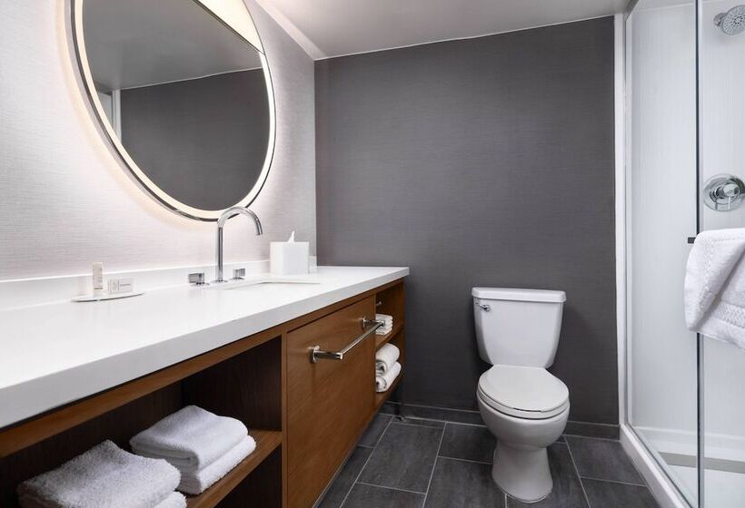 带2个双人床的标准工作室, Courtyard By Marriott San Diego Mission Valley/hotel Circle