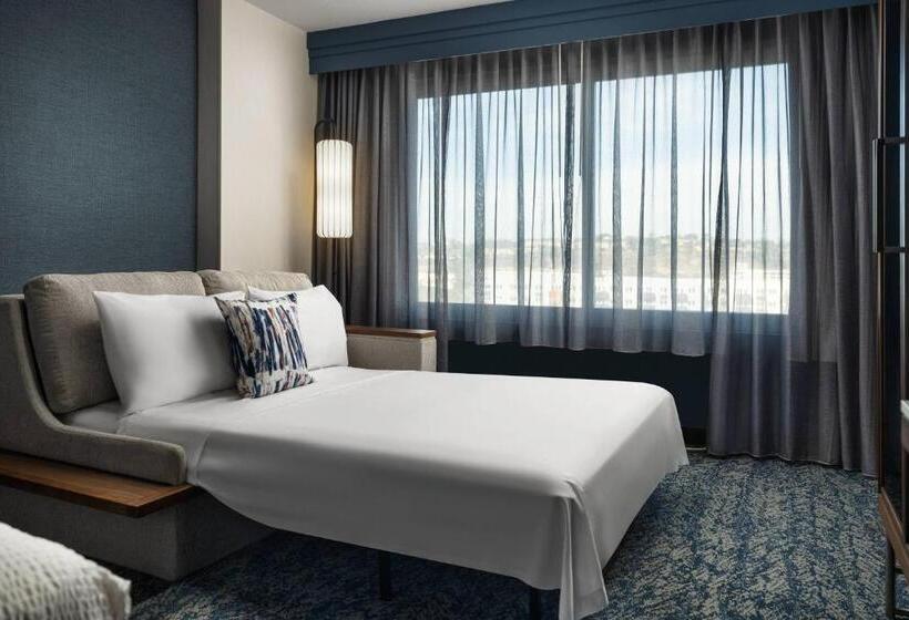 キングサイズベッドのスタンダードルーム, Courtyard By Marriott San Diego Mission Valley/hotel Circle